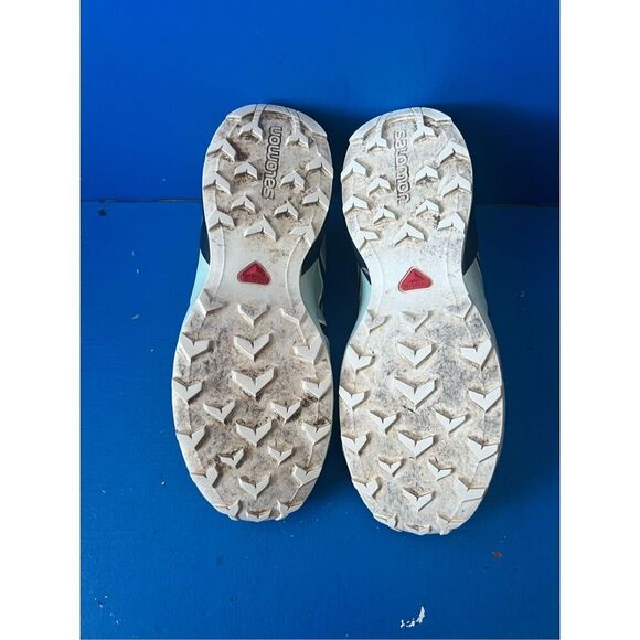 Salomon Shoes 6 Blue Speedcross 4 Trail Running Sneakers - Picture 4 of 6